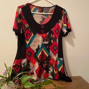 Vin rouge shirt sz M